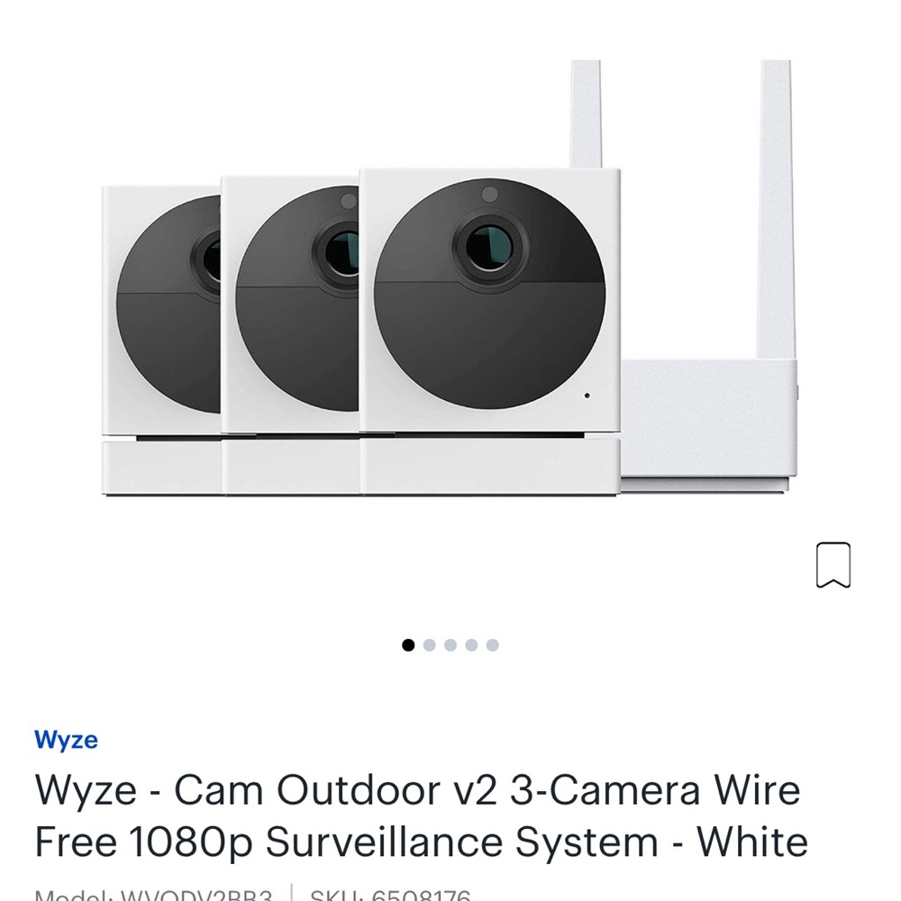 Wyze wireless outdoor cameras
